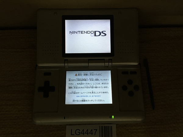 LG4447 No Battery Nintendo DS Platinum Silver Console Japan