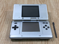 LG4447 No Battery Nintendo DS Platinum Silver Console Japan