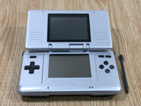 LG4448 Plz Read Item Condi Nintendo DS Platinum Silver Console Japan