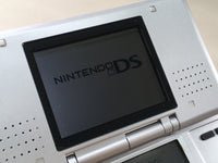 LG4448 Plz Read Item Condi Nintendo DS Platinum Silver Console Japan