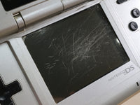 LG4449 Plz Read Item Condi Nintendo DS Platinum Silver Console Japan