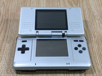 LG4449 Plz Read Item Condi Nintendo DS Platinum Silver Console Japan