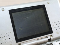 LG4449 Plz Read Item Condi Nintendo DS Platinum Silver Console Japan