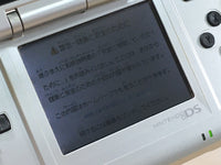 LG4450 Plz Read Item Condi Nintendo DS Platinum Silver Console Japan