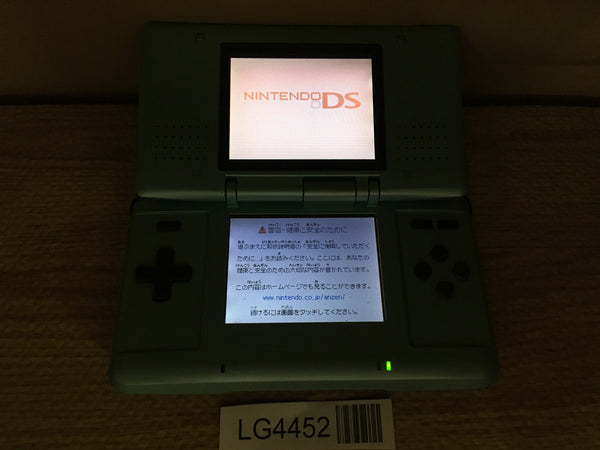 LG4452 Plz Read Item Condi Nintendo DS Turquoise Blue Console Japan