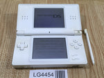 LG4454 Plz Read Item Condi Nintendo DS Lite Crystal White Console Japan