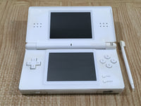 LG4454 Plz Read Item Condi Nintendo DS Lite Crystal White Console Japan