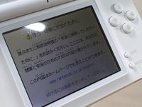 LG4456 Plz Read Item Condi Nintendo DS Lite Crystal White Console Japan