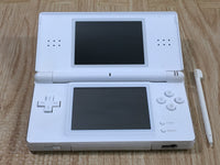 LG4456 Plz Read Item Condi Nintendo DS Lite Crystal White Console Japan