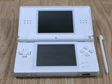 LG4456 Plz Read Item Condi Nintendo DS Lite Crystal White Console Japan