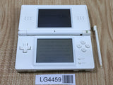 LG4459 Plz Read Item Condi Nintendo DS Lite Crystal White Console Japan