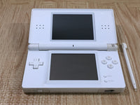 LG4460 Plz Read Item Condi Nintendo DS Lite Crystal White Console Japan