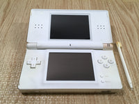 LG4461 Plz Read Item Condi Nintendo DS Lite Crystal White Console Japan