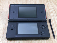 LG4463 Plz Read Item Condi Nintendo DS Lite Crimson Black Console Japan