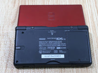 LG4463 Plz Read Item Condi Nintendo DS Lite Crimson Black Console Japan