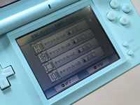 LG4464 Plz Read Item Condi Nintendo DS Lite Ice Blue Console Japan