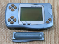 LG4470 Plz Read Item Condi Wonder Swan Blue Metallic Bandai Console Japan