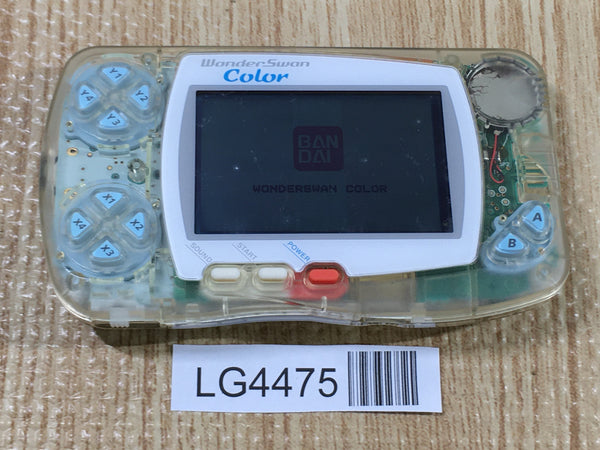 LG4475 Wonder Swan Color Pure Crystal Bandai Console Japan