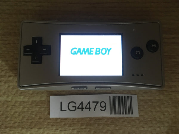 LG4479 Plz Read Item Condi GameBoy Micro Silver Game Boy Console Japan