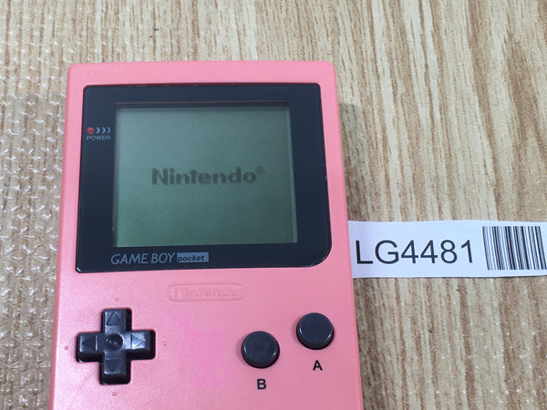 LG4481 GameBoy Pocket Pink Game Boy Console Japan