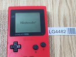LG4482 GameBoy Pocket Red Game Boy Console Japan