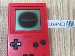 LG4483 Plz Read Item Condi GameBoy Pocket Red Game Boy Console Japan