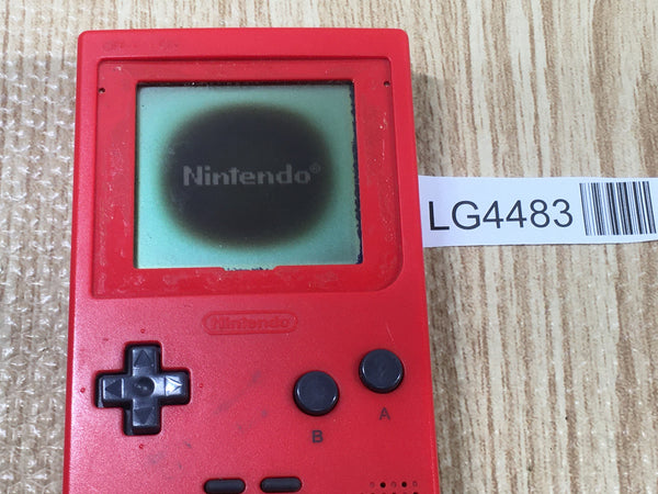 LG4483 Plz Read Item Condi GameBoy Pocket Red Game Boy Console Japan