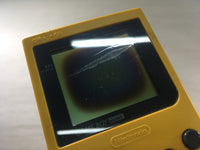 LG4484 Plz Read Item Condi GameBoy Pocket Yellow Game Boy Console Japan
