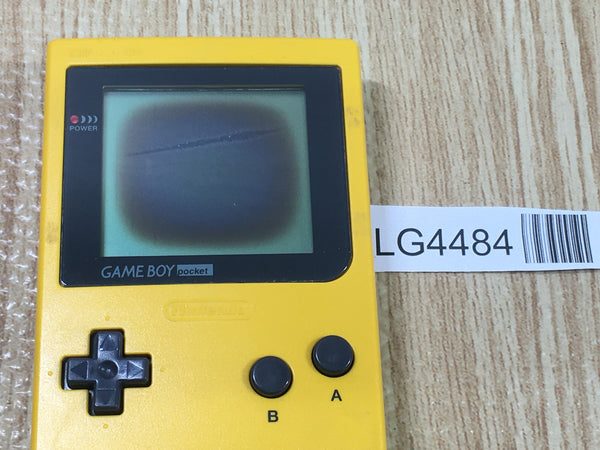 LG4484 Plz Read Item Condi GameBoy Pocket Yellow Game Boy Console Japan