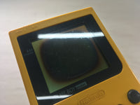 LG4485 Plz Read Item Condi GameBoy Pocket Yellow Game Boy Console Japan