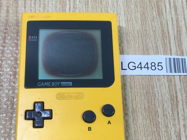 LG4485 Plz Read Item Condi GameBoy Pocket Yellow Game Boy Console Japan
