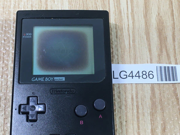 LG4486 Plz Read Item Condi GameBoy Pocket Black Game Boy Console Japan