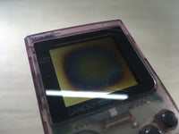 LG4489 Plz Read Item Condi GameBoy Pocket Clear Purple Game Boy Console Japan