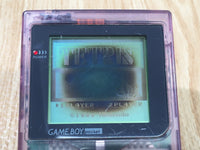 LG4489 Plz Read Item Condi GameBoy Pocket Clear Purple Game Boy Console Japan