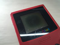 LG4490 Plz Read Item Condi GameBoy Color Red Game Boy Console Japan