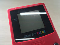LG4491 Plz Read Item Condi GameBoy Color Red Game Boy Console Japan
