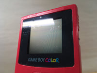LG4491 Plz Read Item Condi GameBoy Color Red Game Boy Console Japan