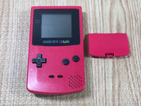 LG4491 Plz Read Item Condi GameBoy Color Red Game Boy Console Japan