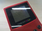 LG4494 Plz Read Item Condi GameBoy Color Red Game Boy Console Japan