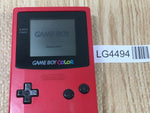 LG4494 Plz Read Item Condi GameBoy Color Red Game Boy Console Japan