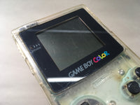 LG4496 Plz Read Item Condi GameBoy Color Clear Game Boy Console Japan