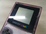 LG4500 Plz Read Item Condi GameBoy Color Clear Purple Game Boy Console Japan