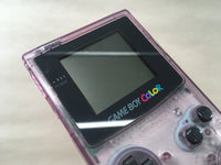 LG4501 Plz Read Item Condi GameBoy Color Clear Purple Game Boy Console Japan