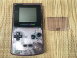 LG4501 Plz Read Item Condi GameBoy Color Clear Purple Game Boy Console Japan