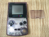 LG4503 Plz Read Item Condi GameBoy Color Clear Purple Game Boy Console Japan