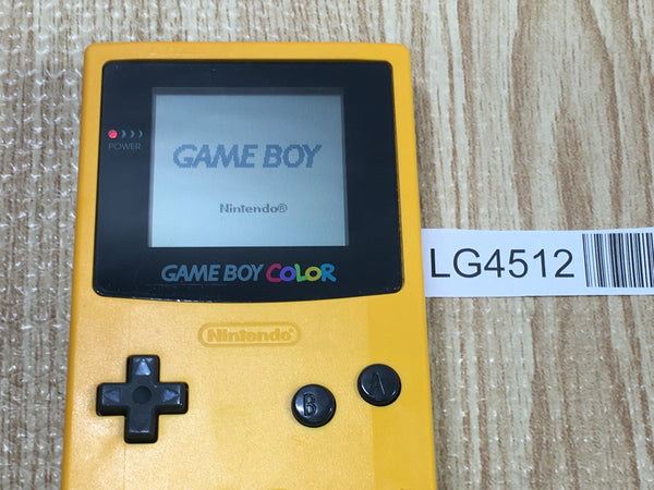 LG4512 GameBoy Color Yellow Game Boy Console Japan