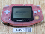 LG4532 Plz Read Item Condi GameBoy Advance Milky Pink Game Boy Console Japan