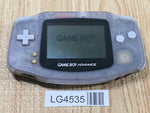 LG4535 Plz Read Item Condi GameBoy Advance Milky Blue Game Boy Console Japan