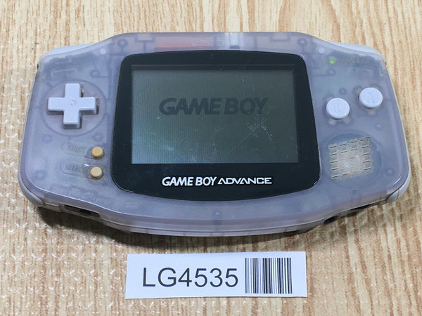 LG4535 Plz Read Item Condi GameBoy Advance Milky Blue Game Boy Console Japan