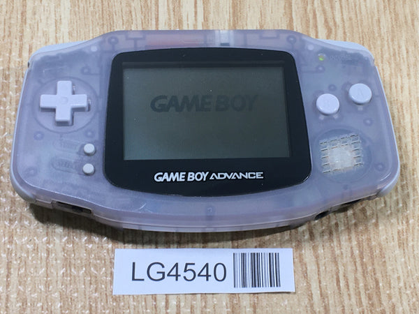 LG4540 Plz Read Item Condi GameBoy Advance Milky Blue Game Boy Console Japan